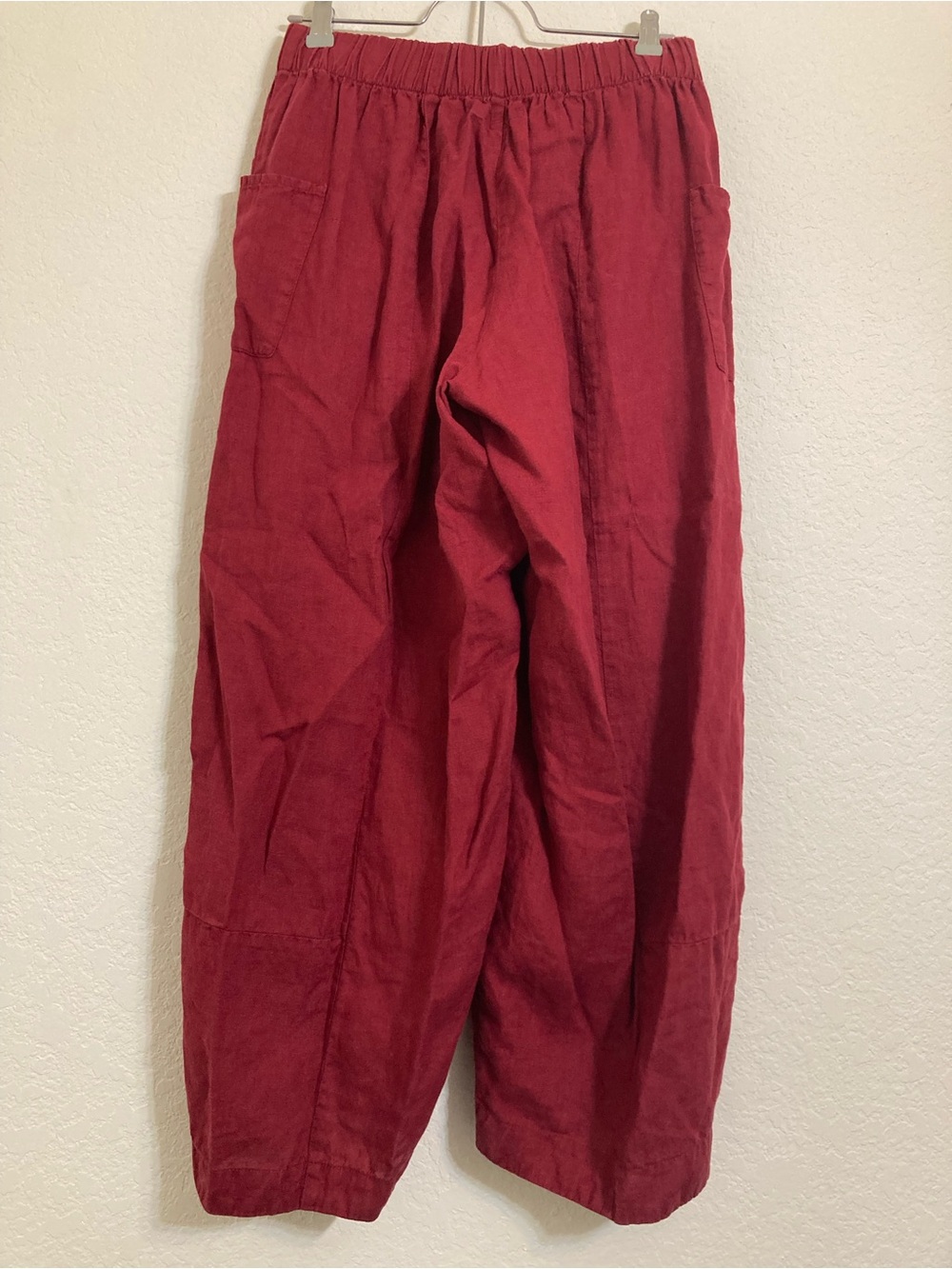 Flax linen parachute pants small - Picture 4 of 11